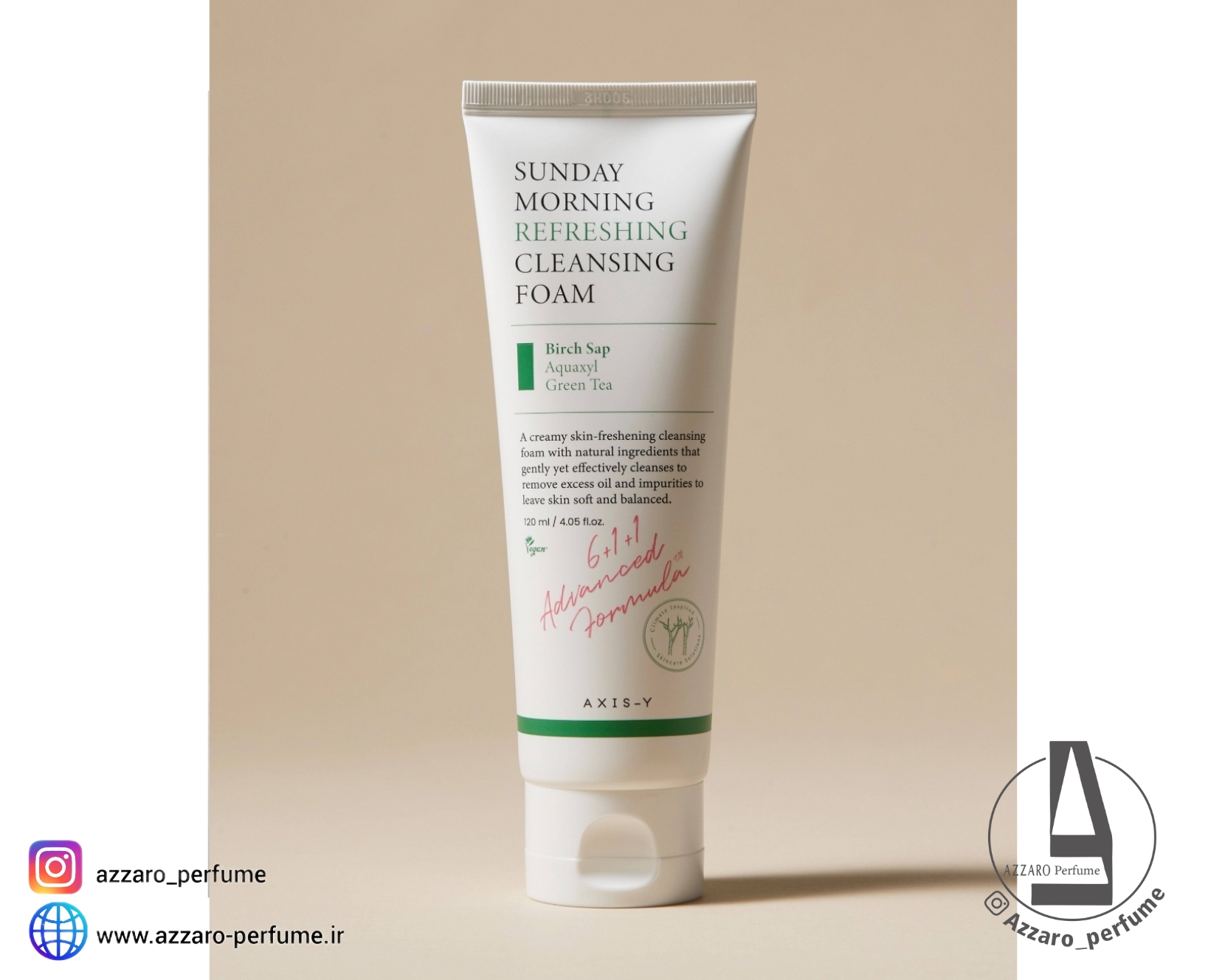 خرید فوم پاک کننده سان دی مورنینگ اکسیس وای [ضد آکنه] حجم 120 میل | شوینده ملایم برای پوست-فروشگاه آرایشی و بهداشتی آزارو در شیراز‌