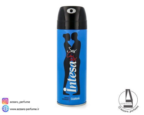 اسپری دئودورانت بدن یونی گوارانا اینتسا حجم 125 میل-فروشگاه آرایشی و بهداشتی آزارو در شیراز