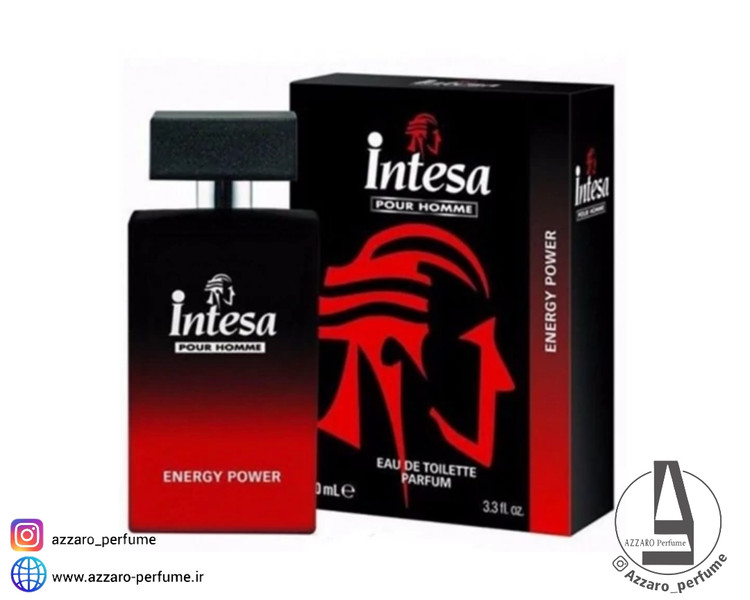 ادکلن مردانه اینتسا مدل انرژی پاور حجم 100 میل-فروشگاه آرایشی و بهداشتی آزارو در شیراز