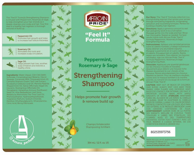 شامپو ضد ریزش و رزماری آفریکن پراید حجم 354 میل-فروشگاه اینترنتی آرایشی و بهداشتی آزارو در شیراز