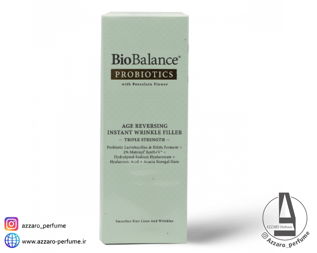 فیلر پر کننده چروک فوری بیوبالانس BioBalance حجم 30 میل-فروشگاه اینترنتی آرایشی و بهداشتی آزارو در شیراز