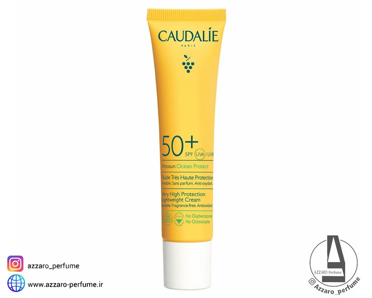 ضد آفتاب بی رنگ وینوسان کدلی CAUDALIE مناسب انواع پوست حجم 40 میل-فروشگاه اینترنتی آرایشی و بهداشتی آزارو در شیراز