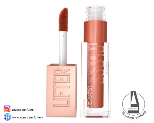 لیپ گلاس میبلین Maybelline مدل Lifter Gloss رنگ Copper شماره 17 حجم 5.4 میل-فروشگاه اینترنتی آرایشی و بهداشتی آزارو در شیراز