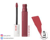 رژ لب مایع مات سوپر استی میبلین شماره 170 رنگ INITIATOR حجم 5 میل-فروشگاه اینترنتی آرایشی و بهداشتی آزارو در شیراز