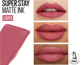 رژ لب مایع مات سوپر استی میبلین شماره 15 رنگ Lover حجم 5 میل-فروشگاه اینترنتی آرایشی و بهداشتی آزارو در شیراز