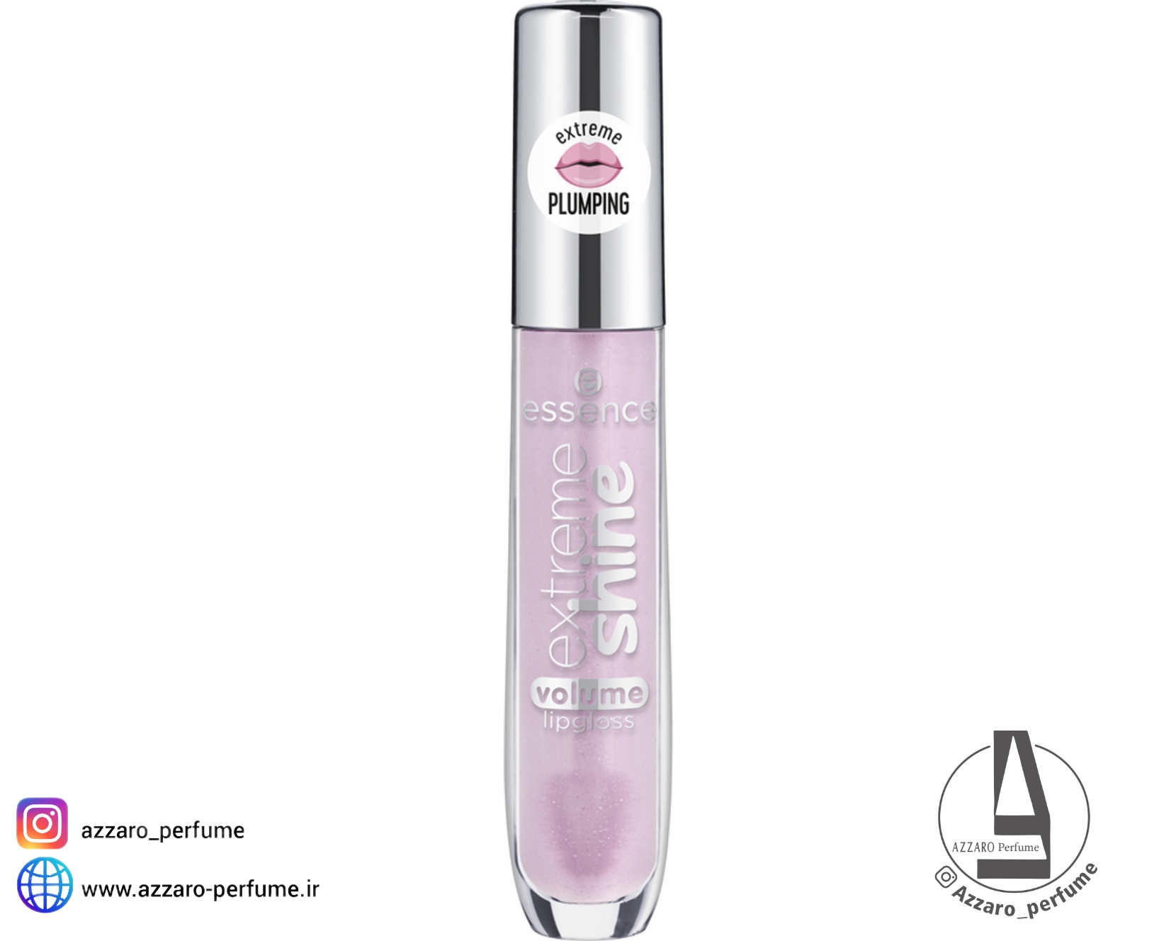 لیپ گلاس اسنس مدل لوسید الابرا اکستریم شاین حجم 5 میل-فروشگاه اینترنتی آرایشی و بهداشتی آزارو در شیراز