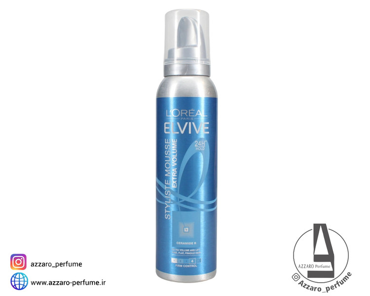 موس مو لورآل سری ELVIVE مدل extra volume حجم 150 میل-فروشگاه اینترنتی آرایشی و بهداشتی آزارو در شیراز