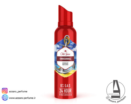 اسپری مردانه اولد اسپایس مدل Orginal حجم 140 میل-فروشگاه اینترنتی آرایشی و بهداشتی آزارو در شیراز