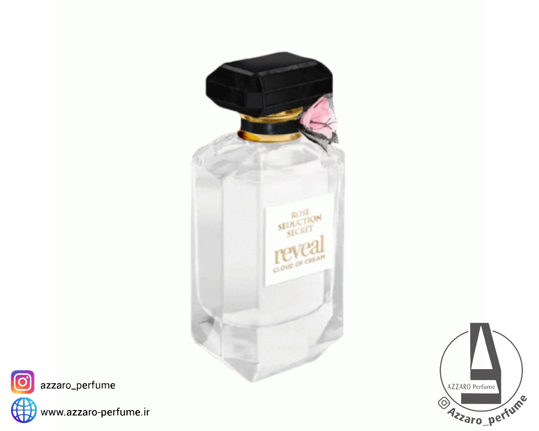 ادکلن فراگرنس ورد مدل رز سداکشن سکرت رویال کلود آف کرم رایحه ویکتوریا سکرت تیس کرم کلاود حجم 100 میل-فروشگاه اینترنتی آرایشی و بهداشتی آزارو در شیراز