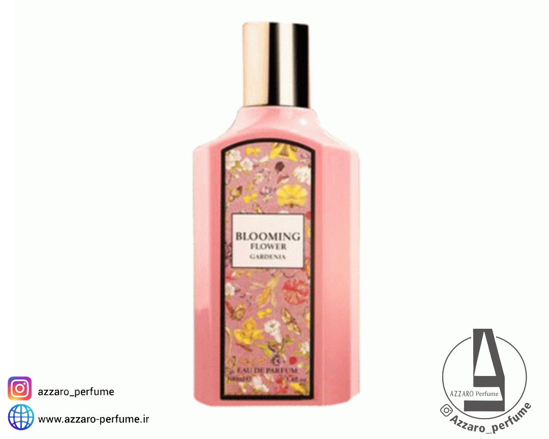ادکلن زنانه فراگرنس ورد مدل بلومینگ فلاور گاردنیا رایحه گوچی فلورا گورجس گاردنیا حجم 100 میل-فروشگاه اینترنتی آرایشی و بهداشتی آزارو در شیراز