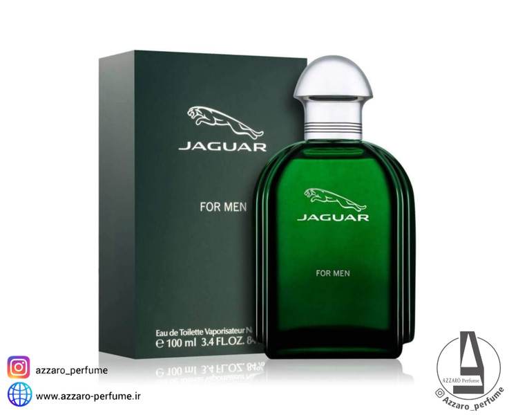 ادکلن جگوار کلاسیک سبز مردانه حجم 100 میل-فروشگاه اینترنتی آرایشی و بهداشتی آزارو در شیراز