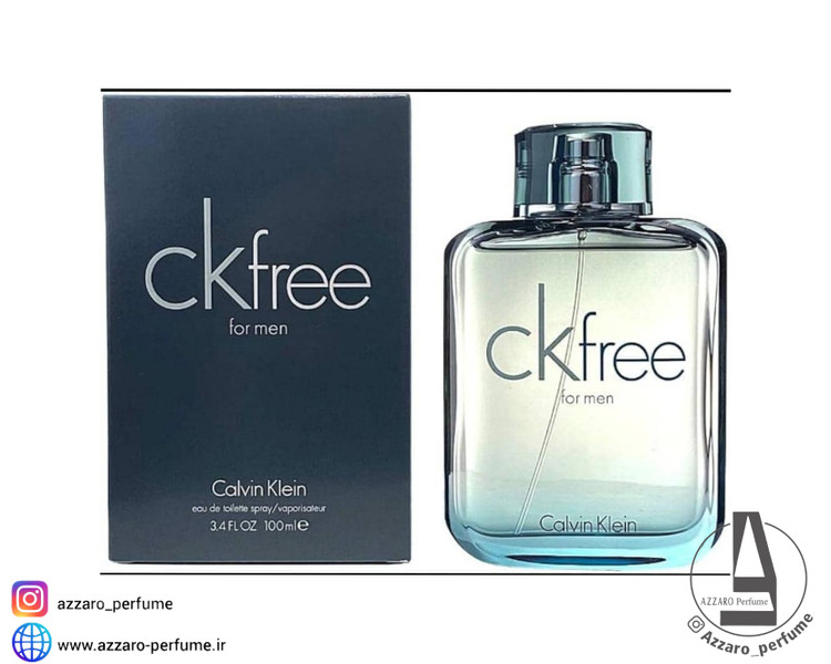 ادکلن مردانه کالوین کلین سی کی فری Calvin Klein - CK Free حجم 100 میل-فروشگاه اینترنتی آرایشی و بهداشتی آزارو در شیراز
