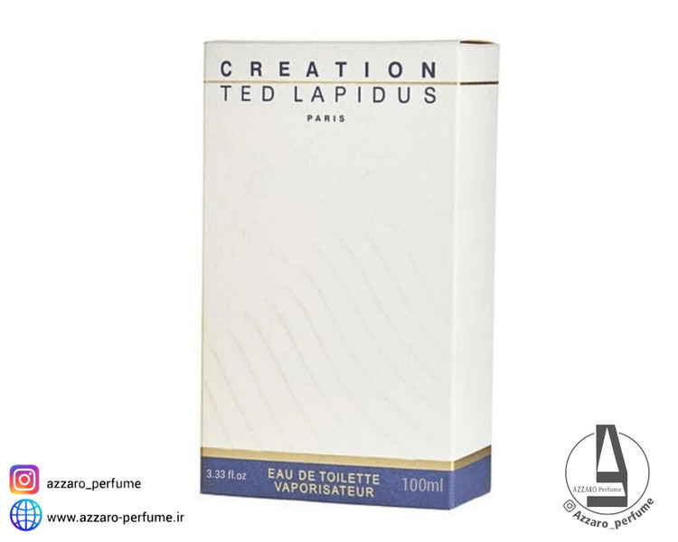 ادکلن زنانه تد لاپیدوس کریشن Ted Lapidus Creation حجم 100 میل-فروشگاه اینترنتی آرایشی و بهداشتی آزارو در شیراز