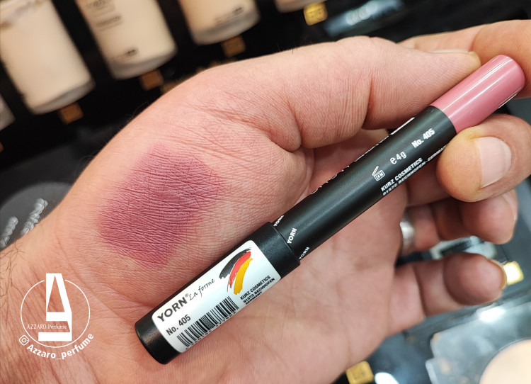 رژ لب مدادی یورن YORN شماره 405-فروشگاه اینترنتی آرایشی و بهداشتی آزارو در شیراز