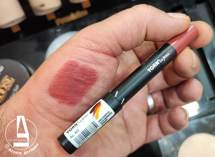 رژ لب مدادی یورن YORN شماره 403-فروشگاه اینترنتی آرایشی و بهداشتی آزارو در شیراز