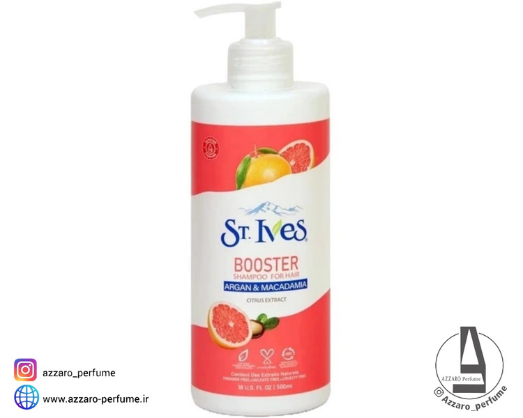 شامپو اس تی ایوز تقویت کننده روغن آرگان و ماکادمیا حجم 500 میل-فروشگاه اینترنتی آرایشی و بهداشتی آزارو در شیراز