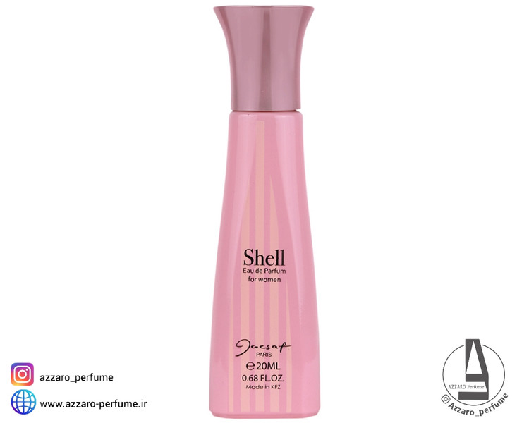 ادکلن جیبی زنانه ژک ساف مدل شل رایحه ویکتوریا سکرت بامشل حجم 20 میل-فروشگاه اینترنتی آرایشی و بهداشتی آزارو در شیراز