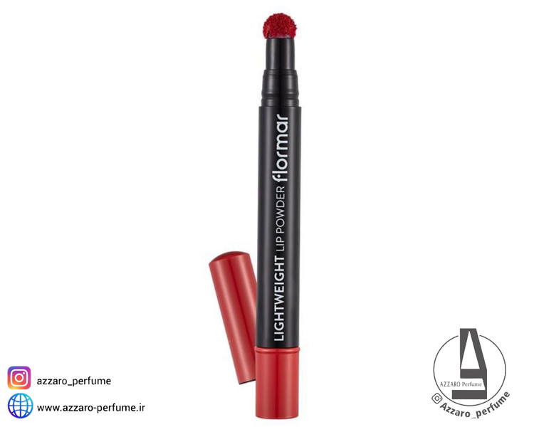 رژلب پد دار فلورمار مدل لایت ویت و مرطوب کننده سر اسفنجی حجم 2.7 میل-فروشگاه اینترنتی آرایشی و بهداشتی آزارو در شیراز