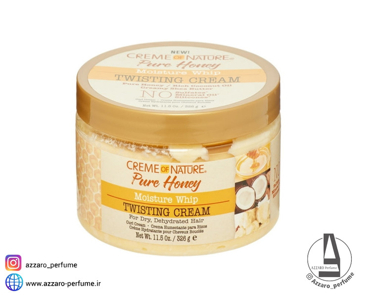 ماسک مو داخل حمام عسل نیچر Creme Of Nature Hair mask حجم 326 گرم-فروشگاه اینترنتی آرایشی و بهداشتی آزارو در شیراز