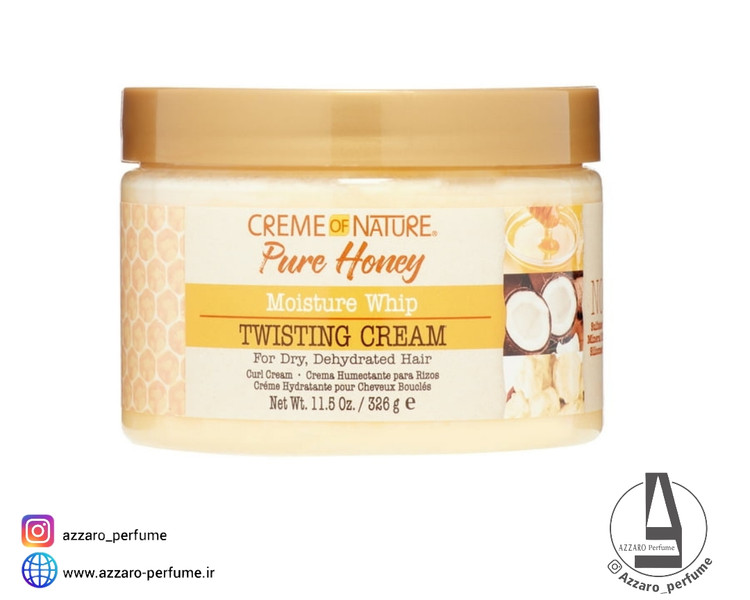 ماسک مو داخل حمام عسل نیچر Creme Of Nature Hair mask حجم 326 گرم-فروشگاه اینترنتی آرایشی و بهداشتی آزارو در شیراز