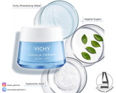 کرم آبرسان آکوالیا ترمال ویشی VICHY مدل لایت Light پوست نرمال تا خشک حجم 50 میل-فروشگاه اینترنتی آرایشی و بهداشتی آزارو در شیراز