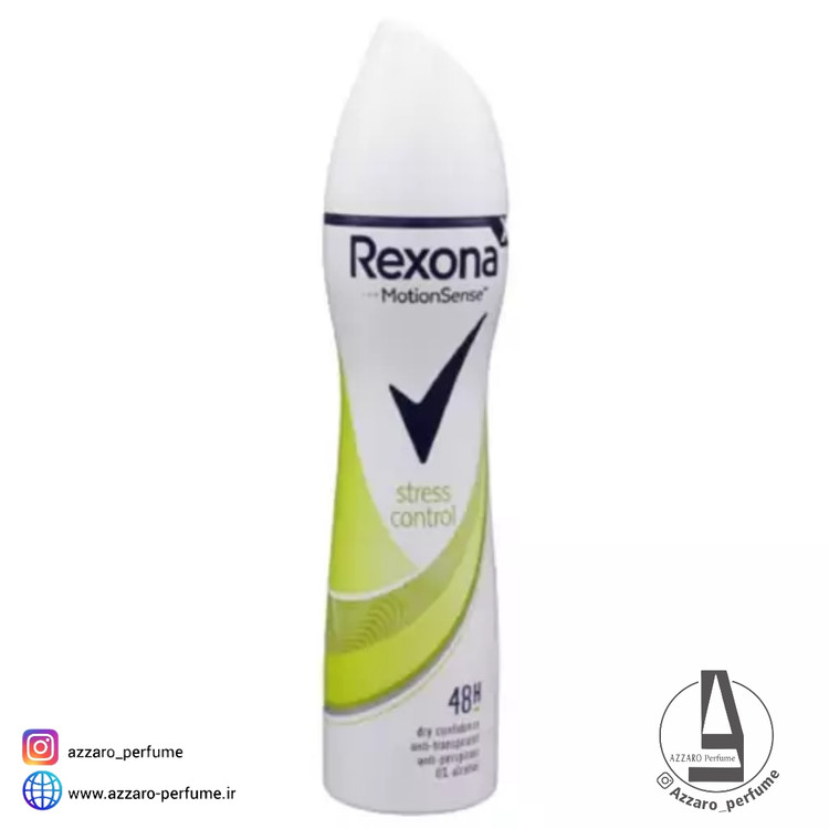 اسپری ضد تعریق رکسونا استرس کنترل Rexona Stress Control حجم 200 میلی لیتر_فروشگاه اینترنتی آرایشی بهداشتی آزارو در شیراز