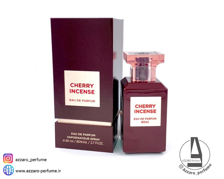 ادکلن فراگرنس تام فورد چری اسموک Cherry Incense حجم 80 میل-فروشگاه اینترنتی آرایشی و بهداشتی آزارو در شیراز