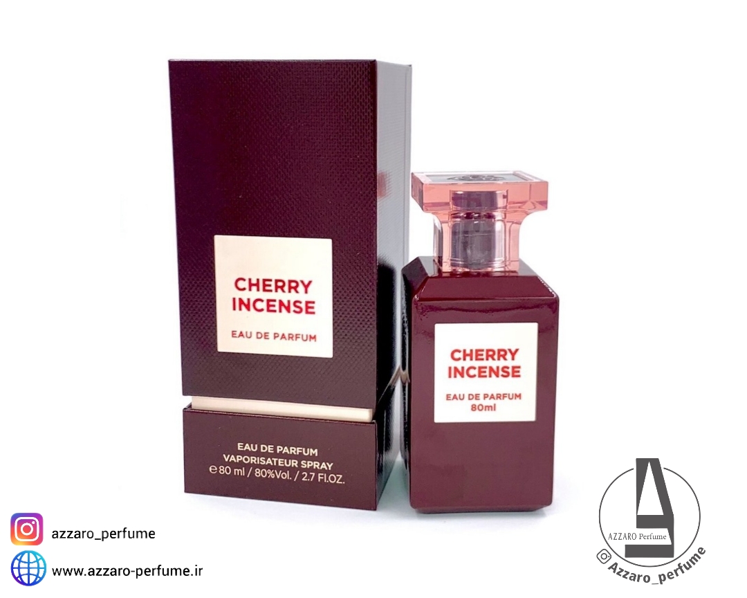 ادکلن فراگرنس تام فورد چری اسموک Cherry Incense حجم 80 میل-فروشگاه اینترنتی آرایشی و بهداشتی آزارو در شیراز