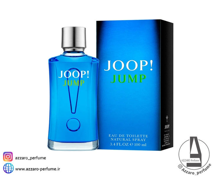 ادکلن مردانه جوپ جامپ آبی JOOP JUMP حجم 100 میل-فروشگاه اینترنتی آرایشی و بهداشتی آزارو در شیراز