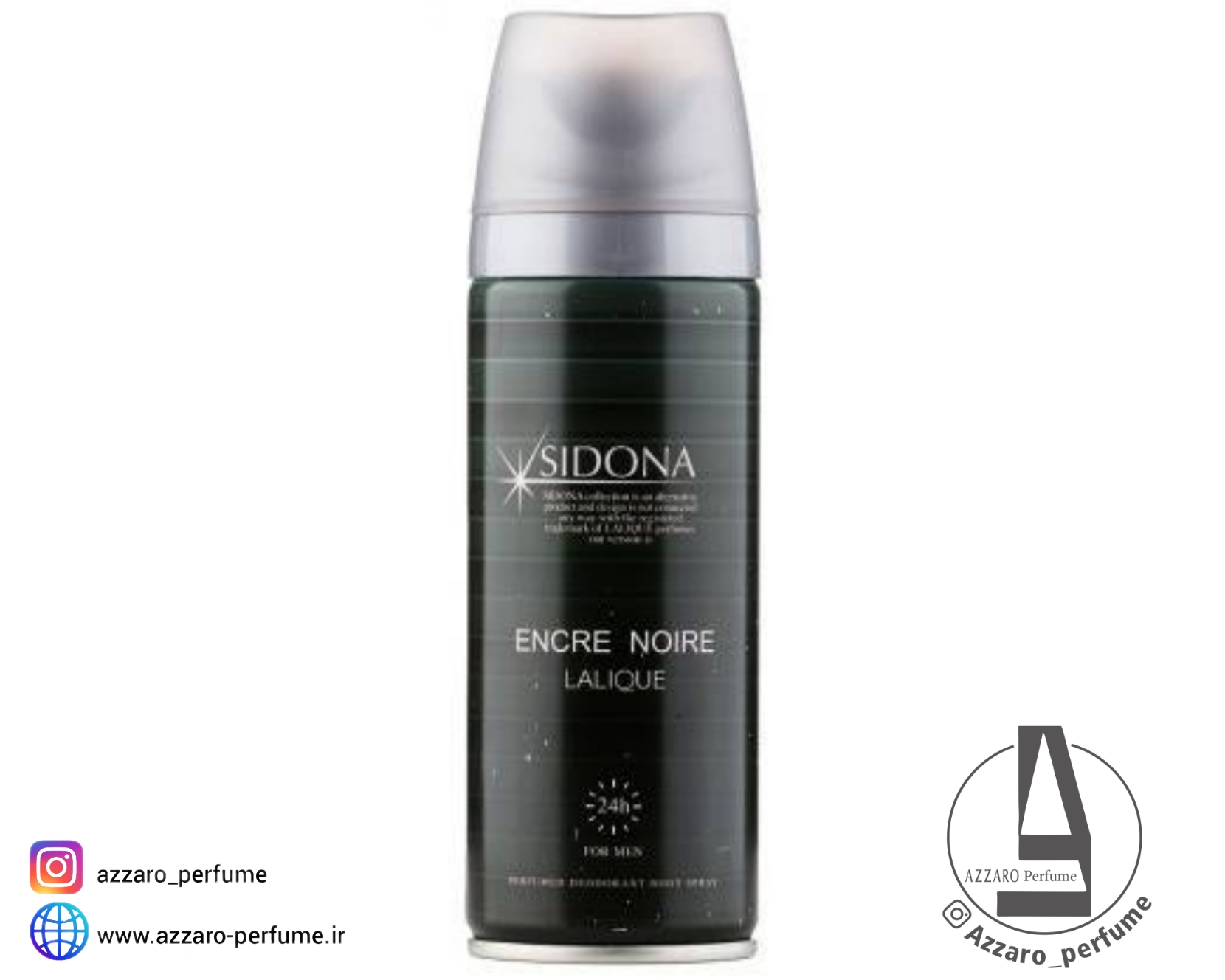 اسپری بدن مردانه سیدونا رایحه لالیک مشکی حجم 200 میل-فروشگاه اینترنتی آرایشی و بهداشتی آزارو در شیراز