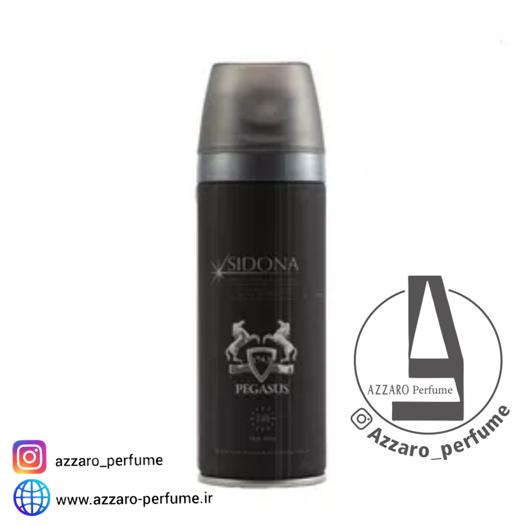 اسپری بدن مردانه سیدونا رایحه مارلی پگاسوس Pegasus حجم 200 میل