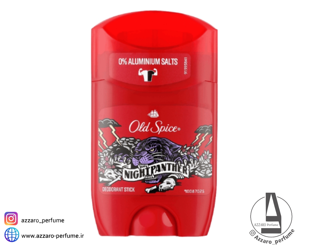 مام استیک اولد اسپایس مدل نایت پنتر Night panther حجم 50 میل-فروشگاه اینترنتی آرایشی و بهداشتی آزارو در شیراز