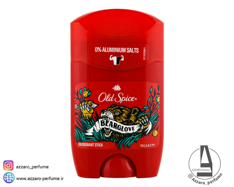 مام استیک اولد اسپایس مدل بیرگلاو BEARGLOVE حجم 50 میل-فروشگاه اینترنتی آرایشی و بهداشتی آزارو در شیراز