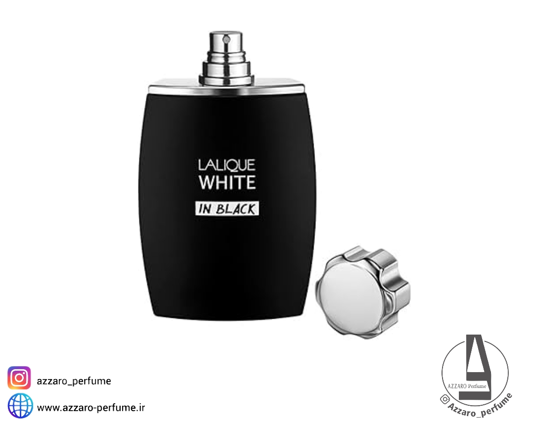 ادکلن مردانه لالیک وایت این بلک حجم 125 میل-فروشگاه اینترنتی آرایشی و بهداشتی آزارو در شیراز