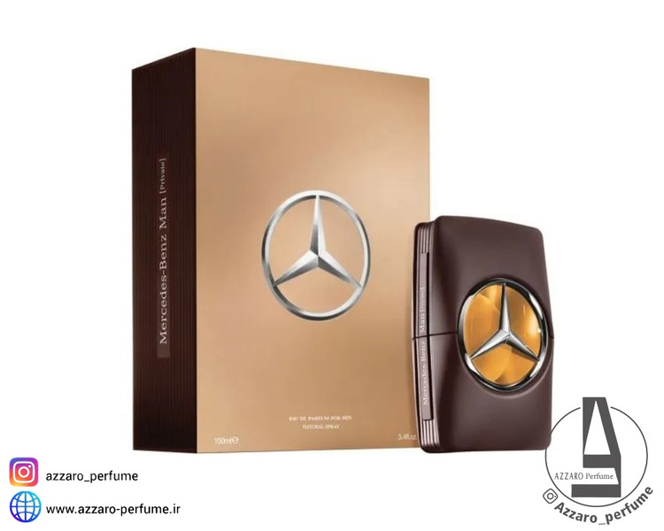 ادکلن مردانه مرسدس بنز من پرایوت حجم 100 میل-فروشگاه اینترنتی آرایشی و بهداشتی آزارو در شیراز