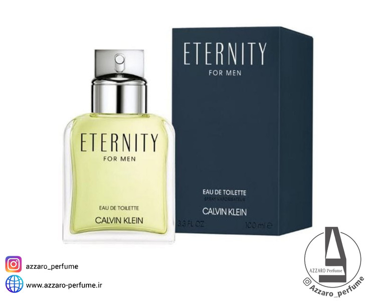 ادکلن مردانه کالوین کلین اترنیتی فور من (Eternity for Men) حجم 100 میل-فروشگاه اینترنتی آرایشی و بهداشتی آزارو در شیراز