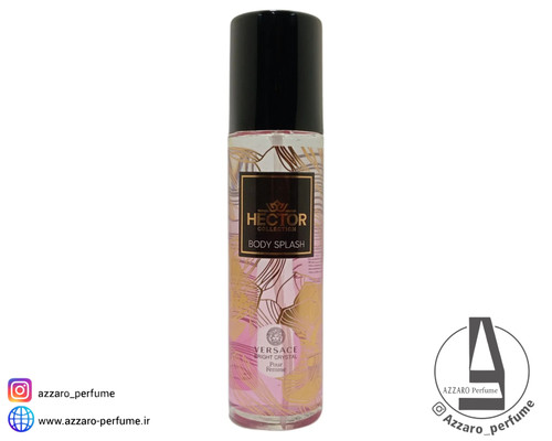 بادی اسپلش زنانه هکتور مدل ورساچه مشکی HECTOR Versace Bright Crystal حجم 250 میل-فروشگاه اینترنتی آرایشی و بهداشتی آزارو در شیراز