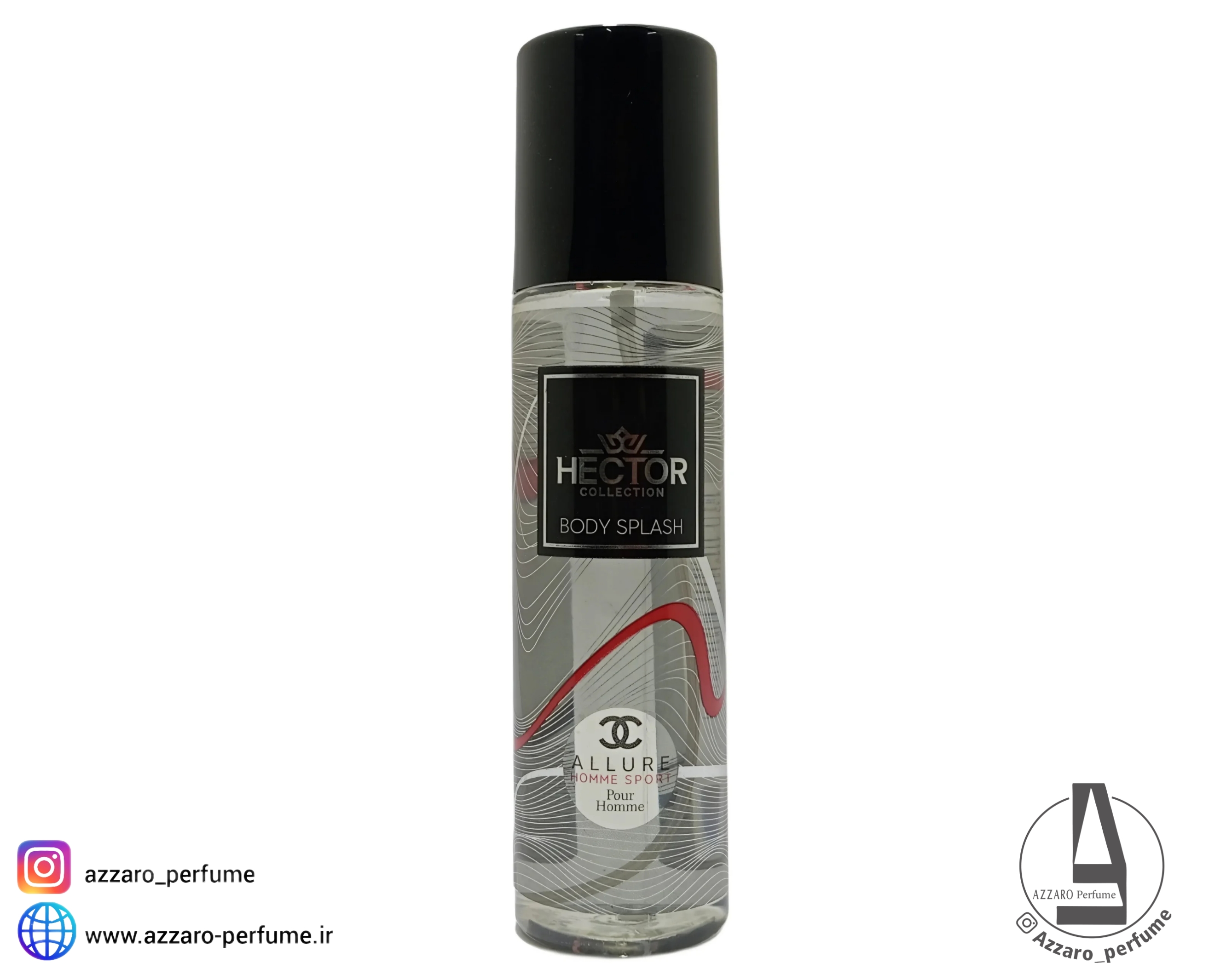 بادی اسپلش هکتور مدل آلور هوم چنل HECTOR ALLURE حجم 250 میل-فروشگاه اینترنتی آرایشی و بهداشتی آزارو در شیراز