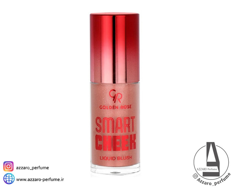 رژگونه مایع گلدن رز Golden Rose مدل Smart Cheek شماره 102 حجم 5.2 میل-فروشگاه اینترنتی آرایشی و بهداشتی آزارو در شیراز