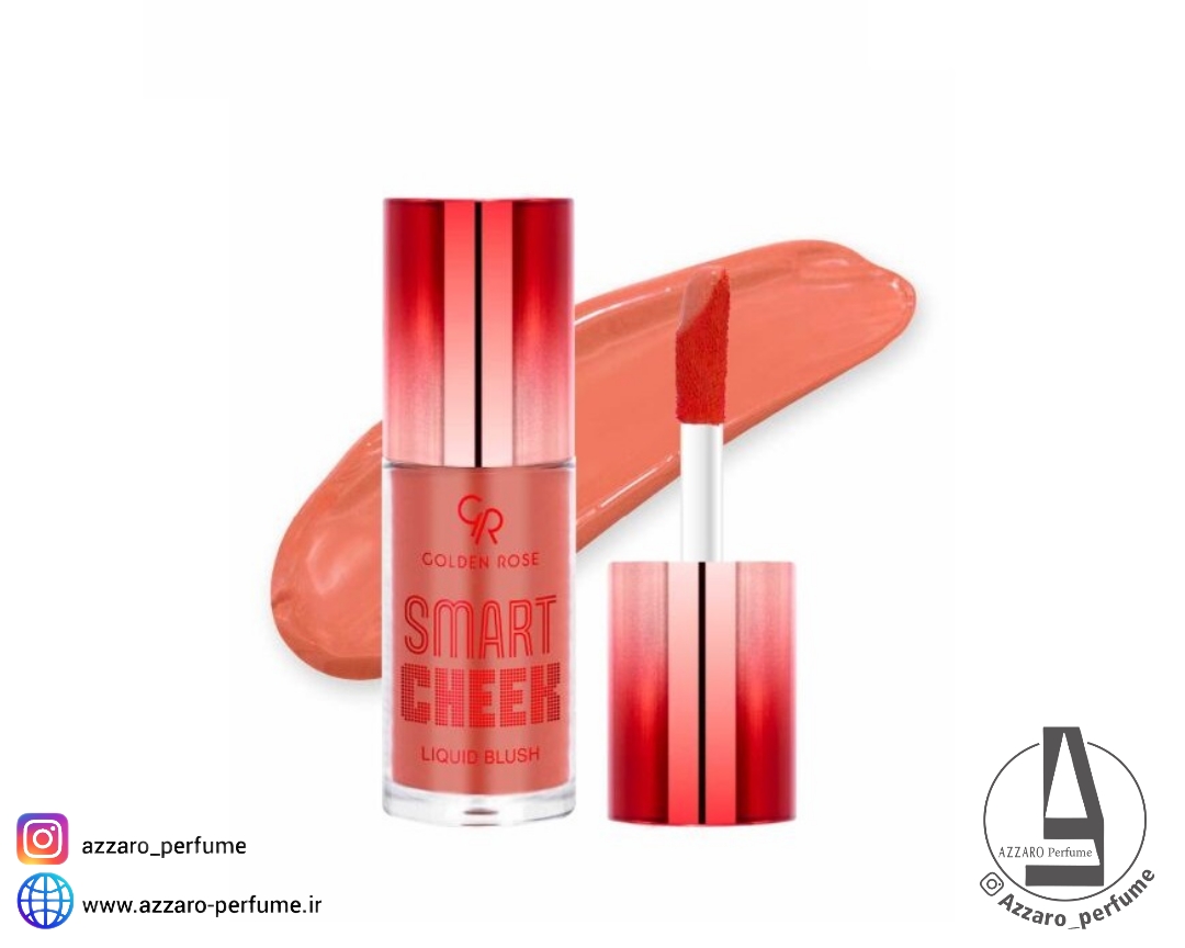 رژگونه مایع گلدن رز Golden Rose مدل Smart Cheek شماره 102 حجم 5.2 میل-فروشگاه اینترنتی آرایشی و بهداشتی آزارو در شیراز