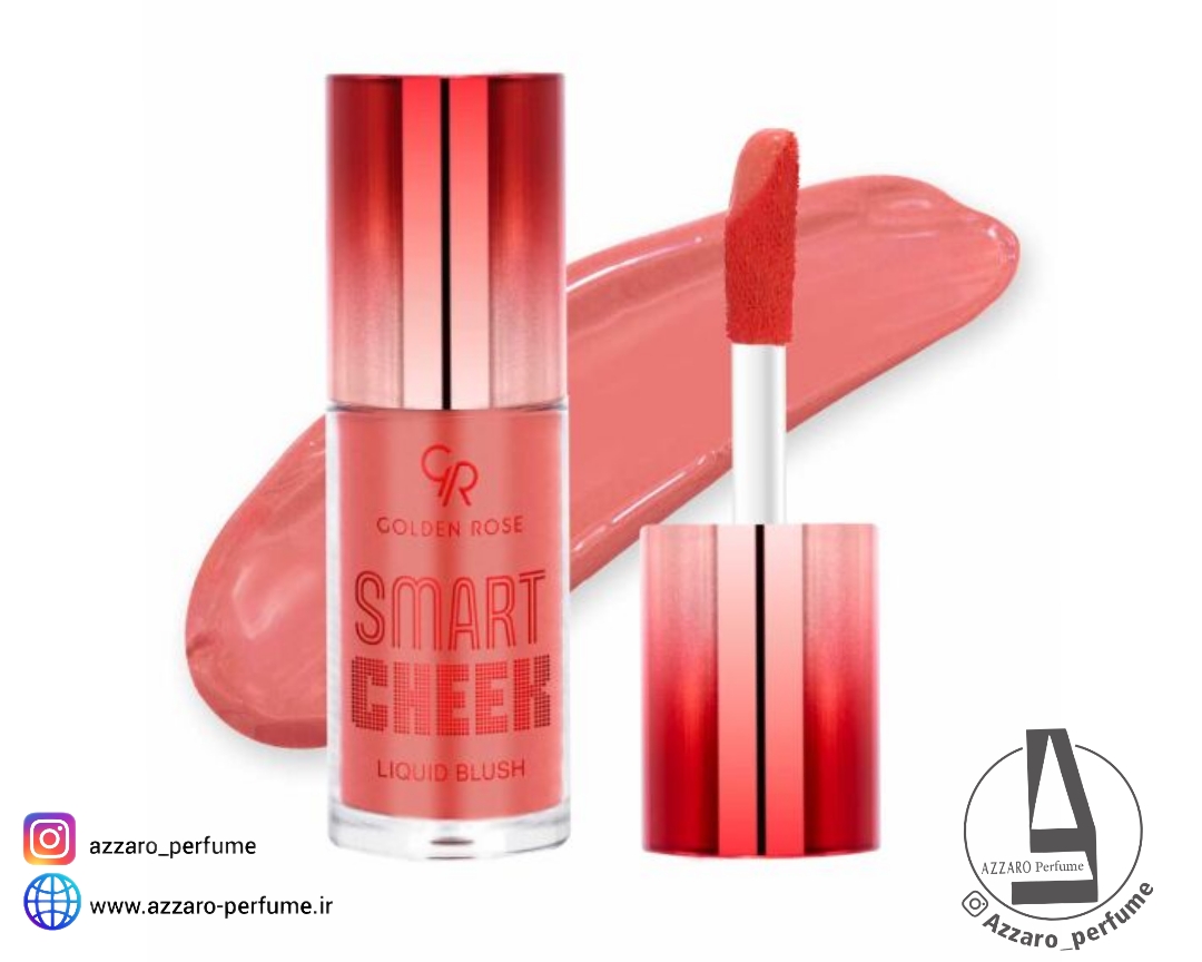 رژگونه مایع گلدن رز Golden Rose مدل Smart Cheek شماره 104 حجم 5.2 میل-فروشگاه اینترنتی آرایشی و بهداشتی آزارو در شیراز
