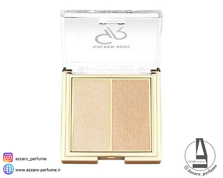 پالت هایلایتر دو عددی گلدن رز مدل So Glow شماره 101 رنگ STAREICHIT-فروشگاه اینترنتی آرایشی و بهداشتی آزارو در شیراز