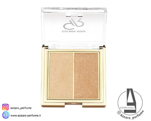 پالت هایلایتر دو عددی گلدن رز مدل So Glow رنگ Sunshine رنگ 102-فروشگاه اینترنتی آرایشی و بهداشتی آزارو در شیراز
