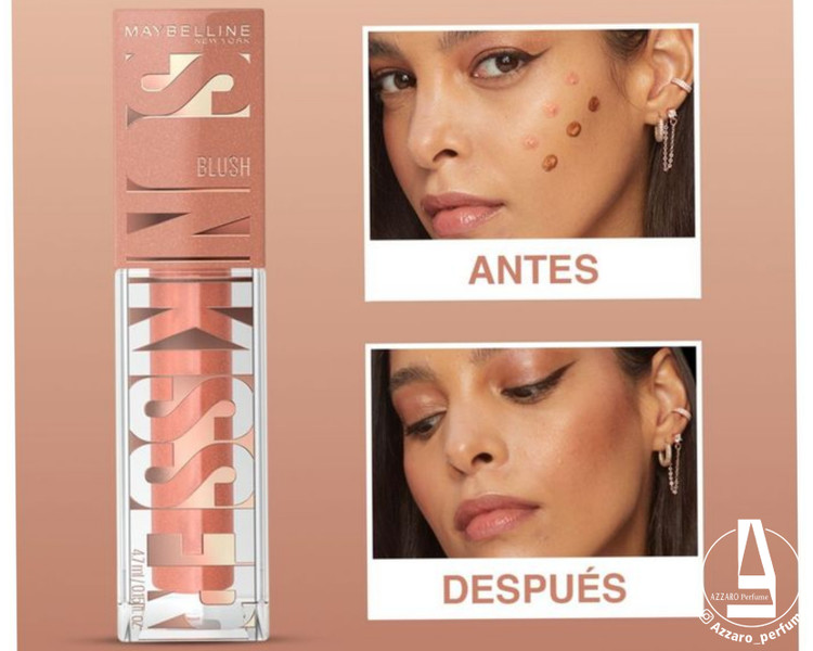 رژ گونه مایع میبلین مدل سانکیسر SUNKISSER رنگ SOL SEARCH شماره 03 حجم 4.7 میل-فروشگاه اینترنتی آرایشی و بهداشتی آزارو در شیراز