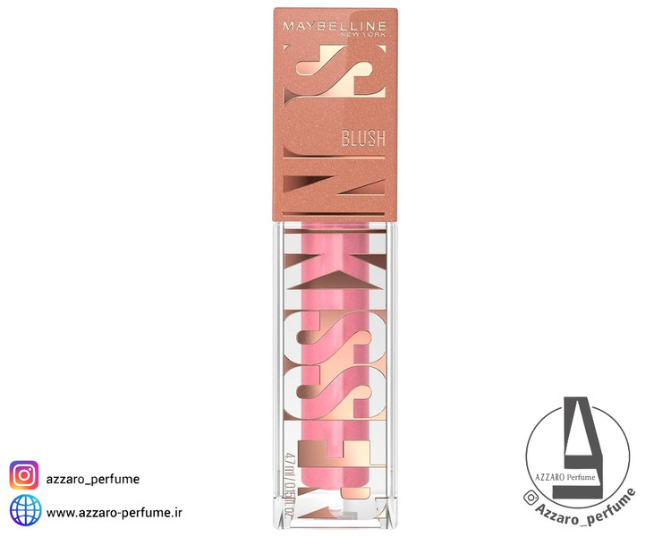 رژ گونه مایع میبلین مدل سانکیسر SUNKISSER رنگ BLAZING BLUSH شماره 05 حجم 4.7 میل-فروشگاه اینترنتی آرایشی و بهداشتی آزارو در شیراز