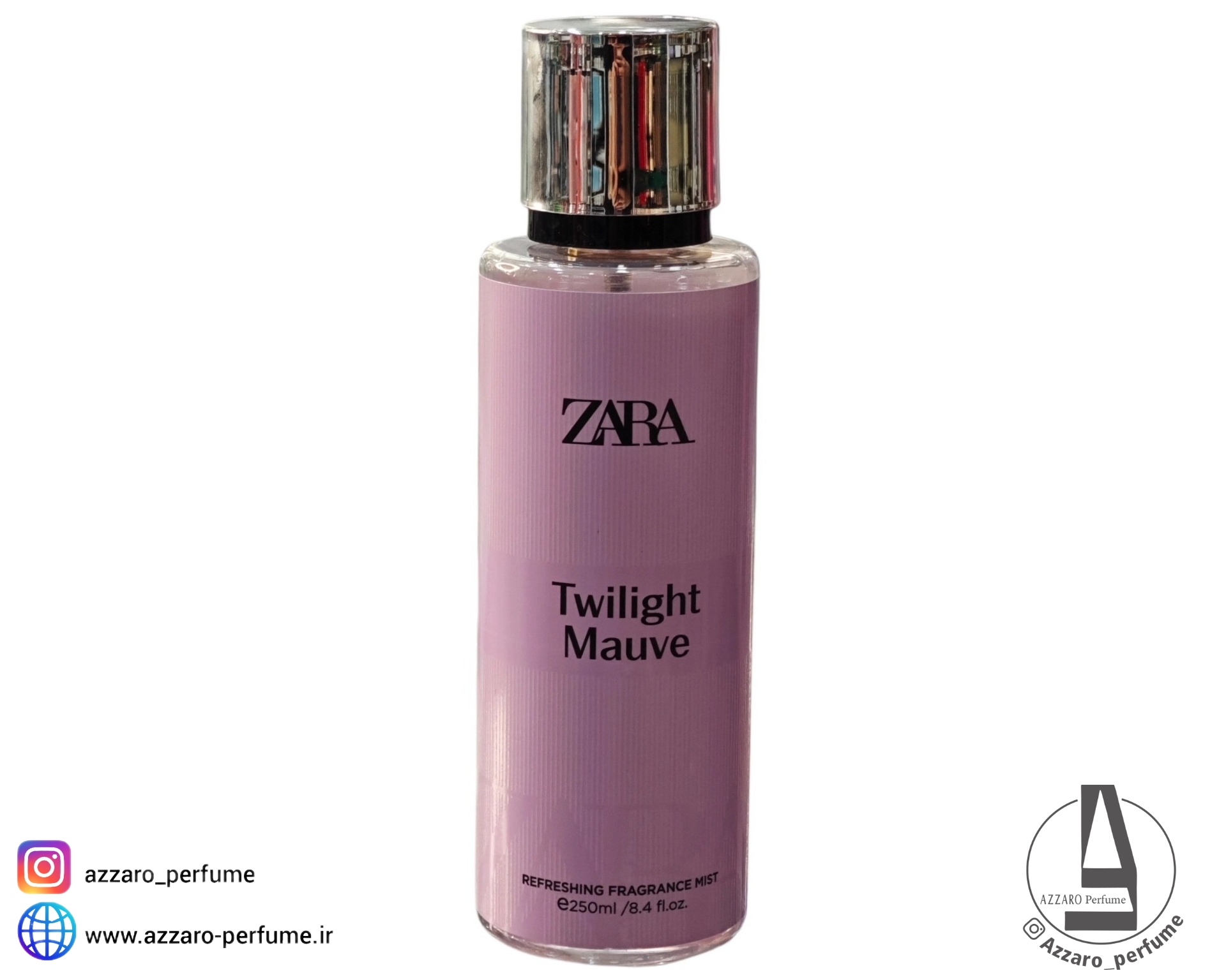 بادی اسپلش زنانه زارا zara رایحه TWILIGHT MAUVE حجم 250 میل-فروشگاه اینترنتی آرایشی و بهداشتی آزارو در شیراز