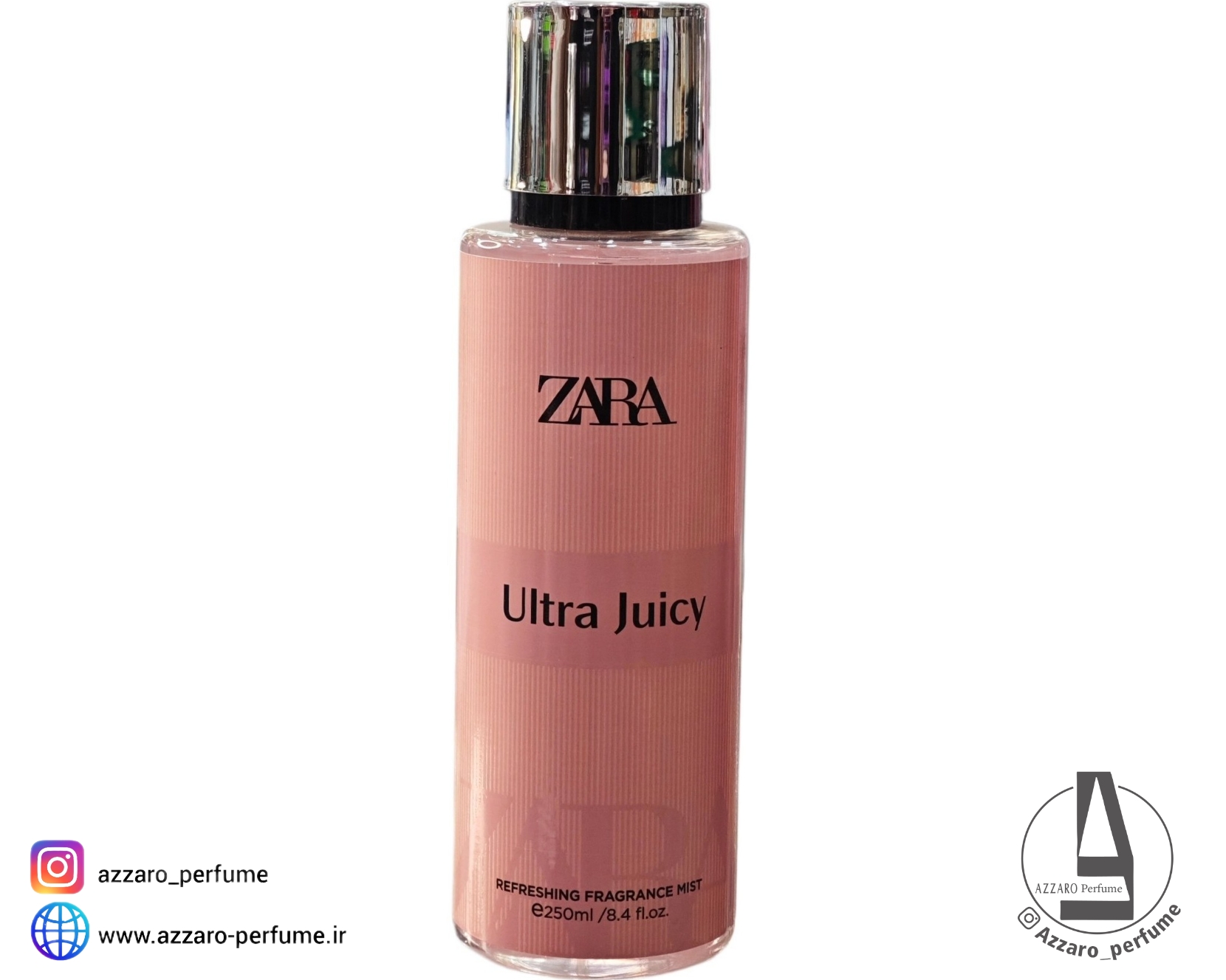 بادی اسپلش زنانه زارا zara مدل ultra juicy حجم 250 میل-فروشگاه اینترنتی آرایشی و بهداشتی آزارو در شیراز