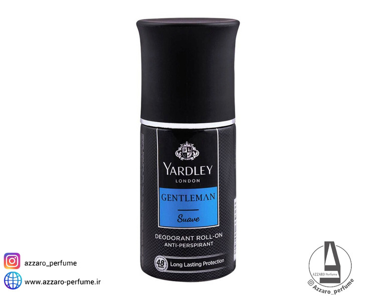 مام رول ضد تعریق یاردلی جنتلمن مدل Suave حجم 50 میل-فروشگاه اینترنتی آرایشی و بهداشتی آزارو در شیراز