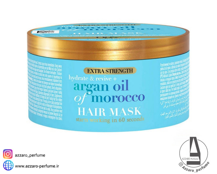 ماسک مو او جی ایکس حاوی روغن آرگان مراکشی حجم 300 میل-فروشگاه اینترنتی آرایشی و بهداشتی آزارو در شیراز
