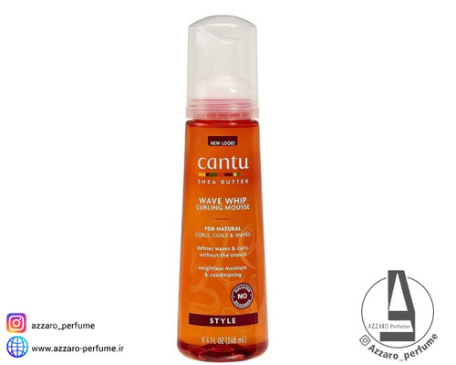 موس موی فر کنتو Cantu حاوی شی باتر حجم 248 میل-فروشگاه اینترنتی آرایشی و بهداشتی آزارو در شیراز